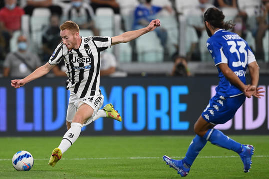Dejan Kulusevski of Juventus