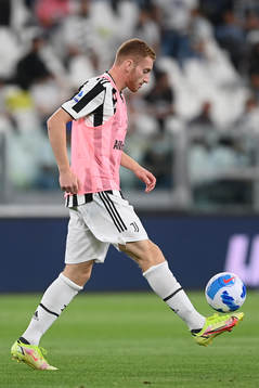 Dejan Kulusevski of Juventus ahead of the Serie A football match between Juventus and Empoli on August 28, 2021 in Torino. 