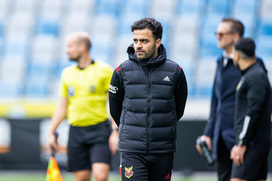 Östersunds tränare Amir Azrafshan