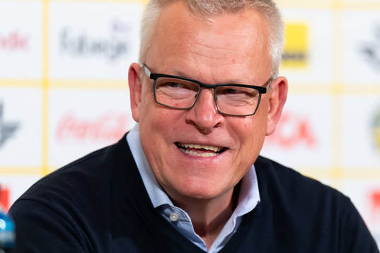 Head coach Janne Andersson of Sweden