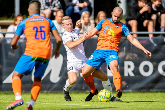Hittarps Pelle Rosenlind och Vejbys Kastriot Sogojeva