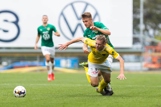 Jönköpings Daniel Strandsäter och Falkenbergs Melker