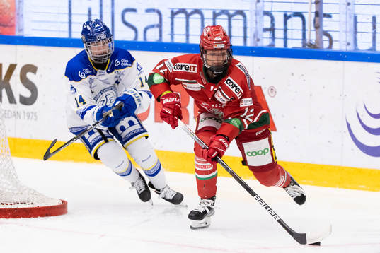 Leksands Payge Peña och  MODOs Mina Waxin