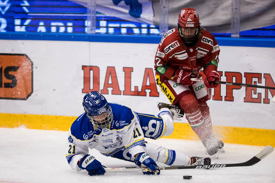 Leksands Tereza Vanisova och Modos Mina Waxin