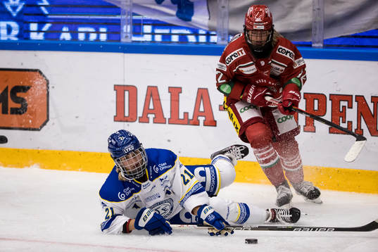 Leksands Tereza Vanisova och Modos Mina Waxin