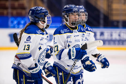 Leksands Hanna Sköld och Leksands Katerina Bukolska