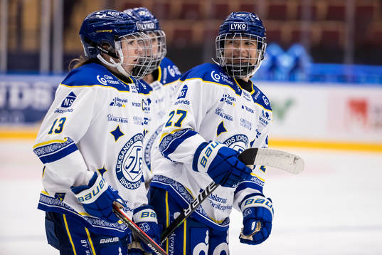 Leksands Hanna Sköld och Leksands Katerina Bukolska