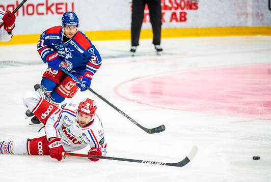 Oskarshamns Brian Cooper och Timrås Nolan Zajac