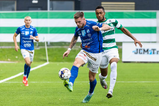 Norrbys Rasmus Örqvist mot Västerås Brian Span