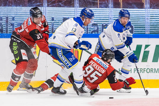 Malmö Redhawks Ponthus Westerholm och Carl Persson
