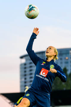 Filippa Curmark of the Swedish women's national football team