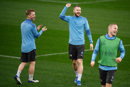 Anders Christiansen, Lasse Nielsen and Franz Brorsson of