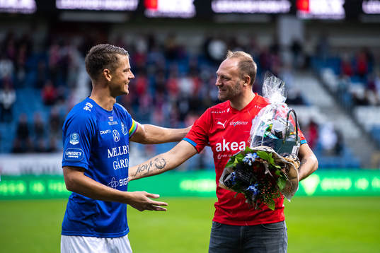 Trelleborgs Fredrik Liverstam och Helsingborgs Andreas