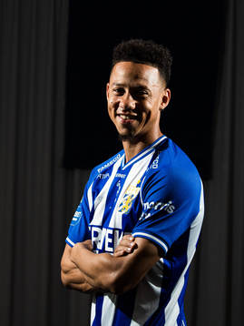 IFK Göteborgs Tobias Sana poserar för ett porträtt den 16 september 2021 i Göteborg. 