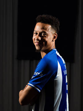 IFK Göteborgs Tobias Sana poserar för ett porträtt den 16 september 2021 i Göteborg. 