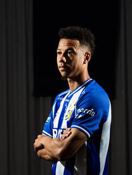 IFK Göteborgs Tobias Sana poserar för ett porträtt den 16 september 2021 i Göteborg. 