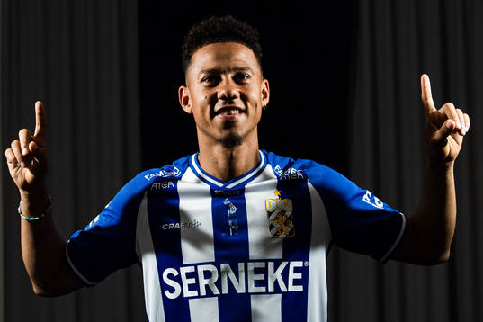 IFK Göteborgs Tobias Sana poserar för ett porträtt den 16 september 2021 i Göteborg. 