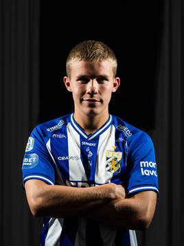 IFK Göteborgs Isak Dahlqvist poserar för ett porträtt den 16 september 2021 i Göteborg. 