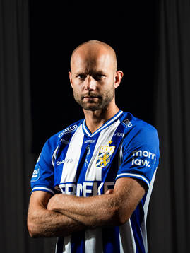 IFK Göteborgs Robin Söder poserar för ett porträtt den 16 september 2021 i Göteborg. 