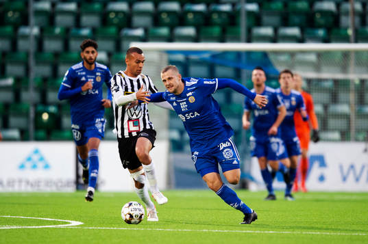 Landskronas Sumar Almadjed och Sundsvalls Erik Andersson