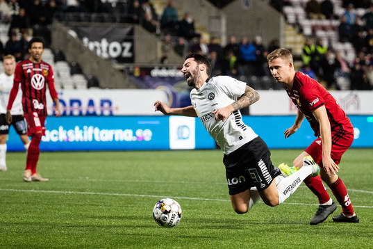 Östersunds Ludvig Fritzson och Örebros Nahir Besara