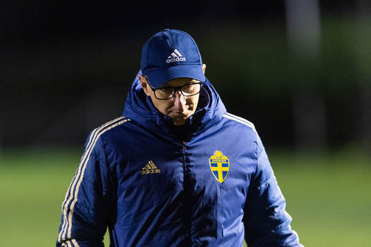 Sveriges förbundskapten Christofer Augustsson