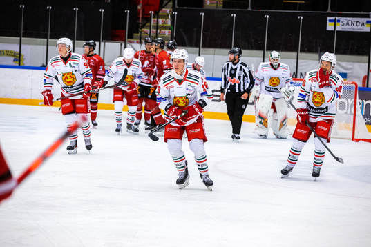 Moras Lucas Wernblom, Emil Oksanen och Kalle Miketinac