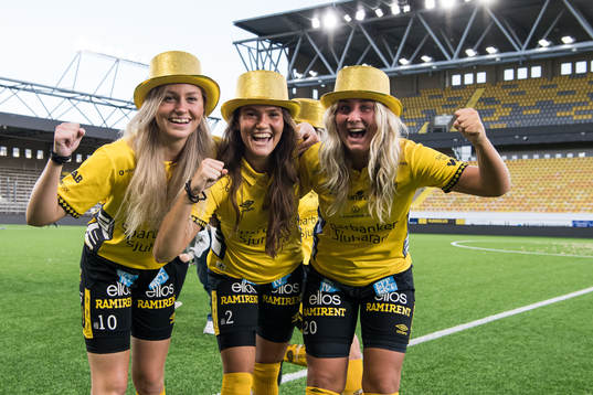 Elfsborgs Matilda Ståhlbom Karlsson, Wilda Johansson och