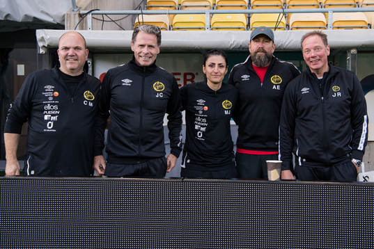 Elfsborgs ledarstab lagledare Claes Mattsson, tränare