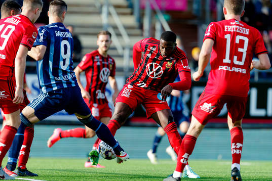 Östersunds Isak Ssewankambo