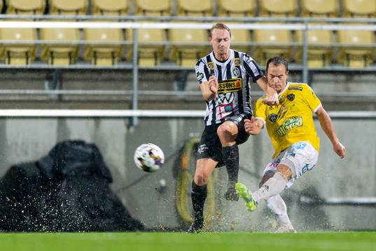 Landskronas Måns Ekvall och Falkenbergs Anton Wede