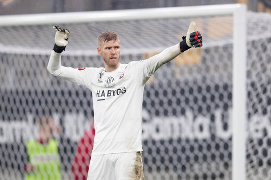 Örgrytes målvakt Fredrik Andersson
