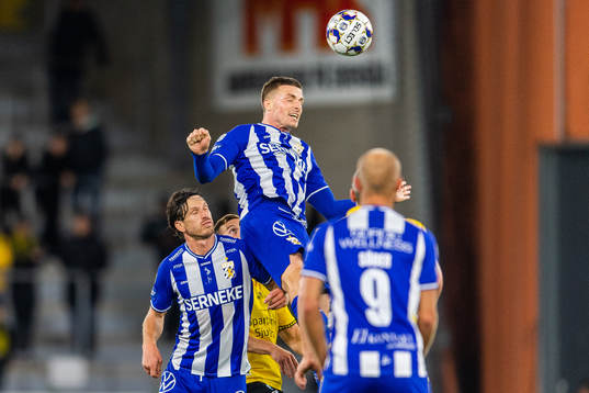 IFK Göteborgs Gustav Svensson och Calle Johansson