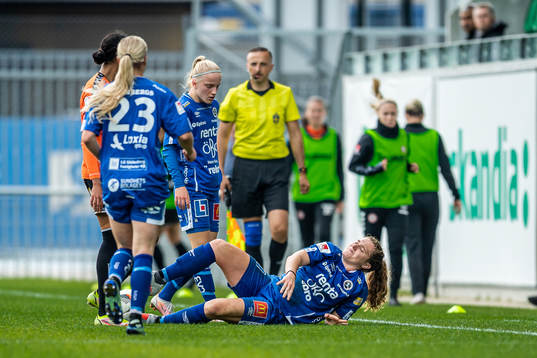 Örebros Jessie Scarpa har ont