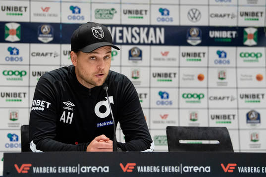 Degerfors tränare Andreas Holmberg