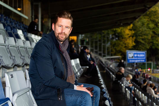 Tommy Jönsson, ledamot i Halmstads styrelse, poserar för ett porträtt