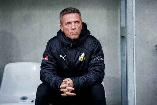 Häckens tränare Mats Gren