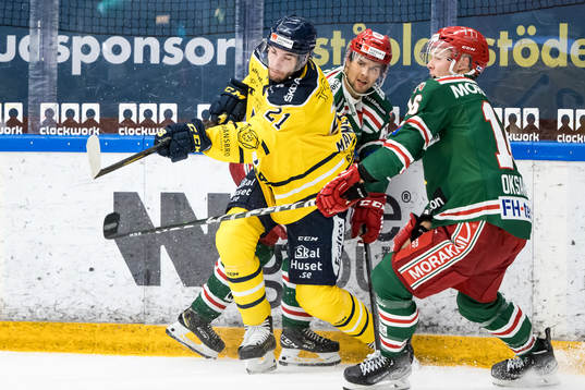 Södertäljes Henrik Malmström och Moras Emil Oksanen