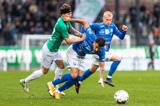 Jönköpings Adrian Edqvist och Norrbys Abbas Mohamad