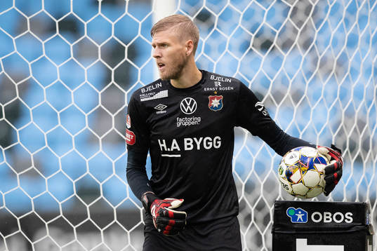 Örgrytes målvakt Fredrik Andersson