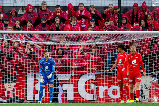Goalkeeper Hannes Lennart Grill of Brann