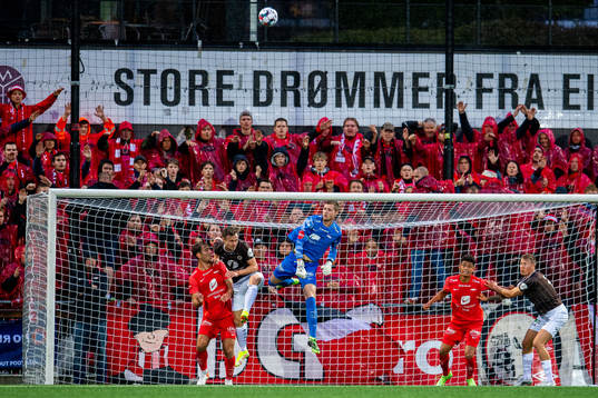 Goalkeeper Hannes Lennart Grill of Brann