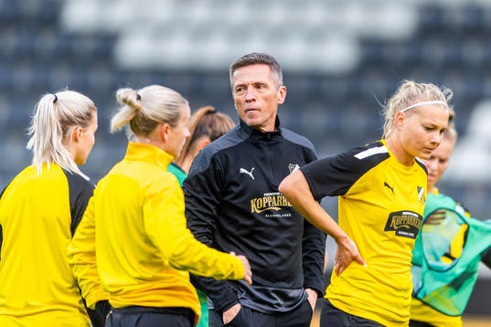 Head coach Mats Gren