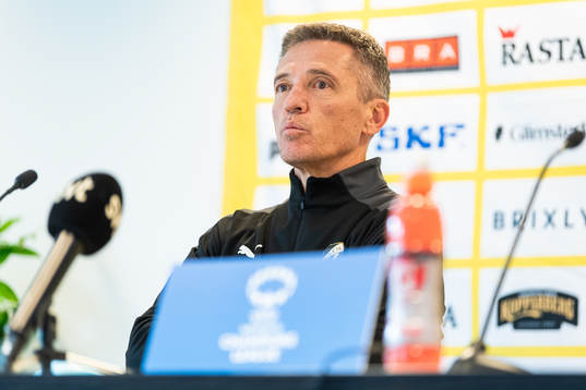 Head coach Mats Gren