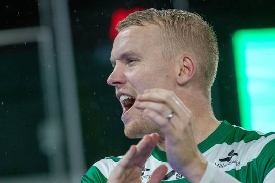 Västerås Simon Johansson jublar