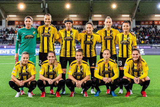 The starting eleven of Häcken