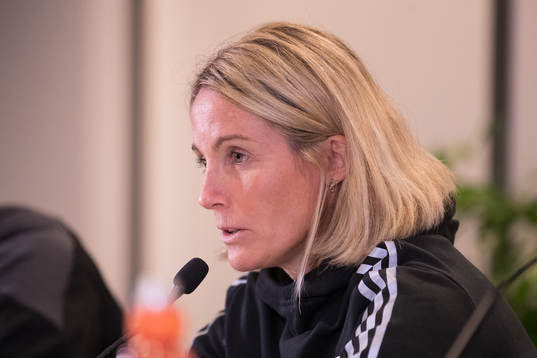 Sonia Bompastor, head coach of Lyon