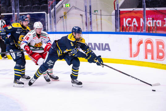 Södertäljes Emil Alba och Filip Nordberg