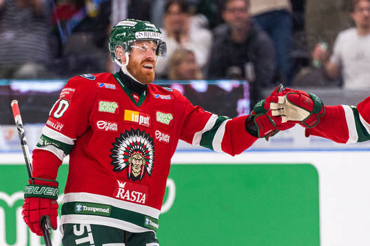 Frölundas Jens Olsson jublar