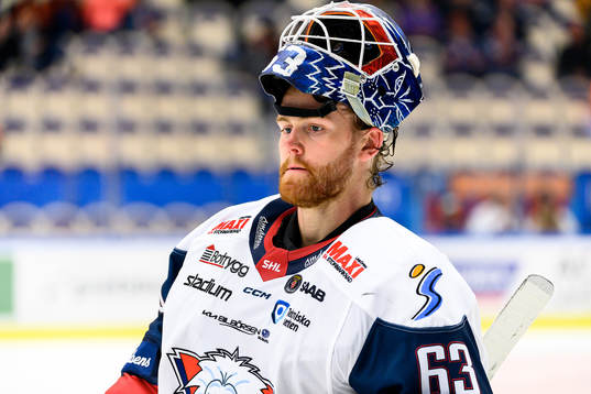 Linköpings målvakt Marcus Högberg